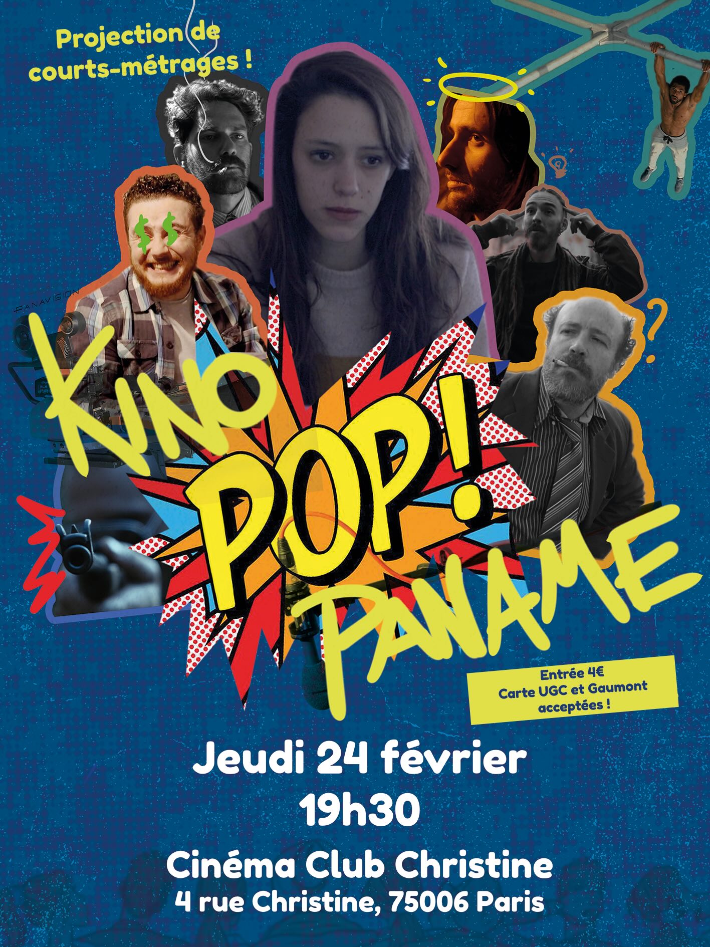 Affiche de la projection Kino Pop de février 2022