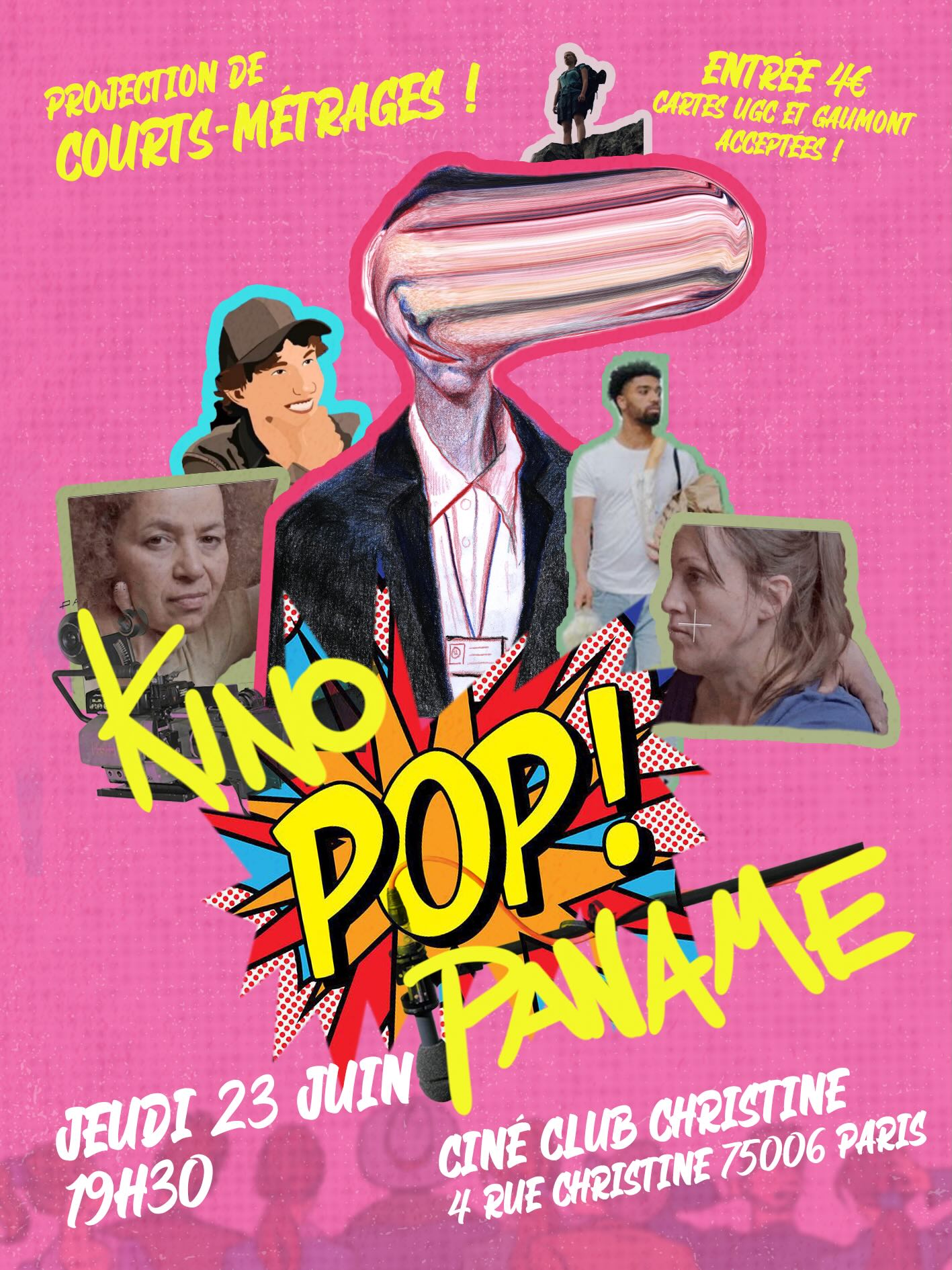 Affiche de la projection Kino Pop de juin 2022