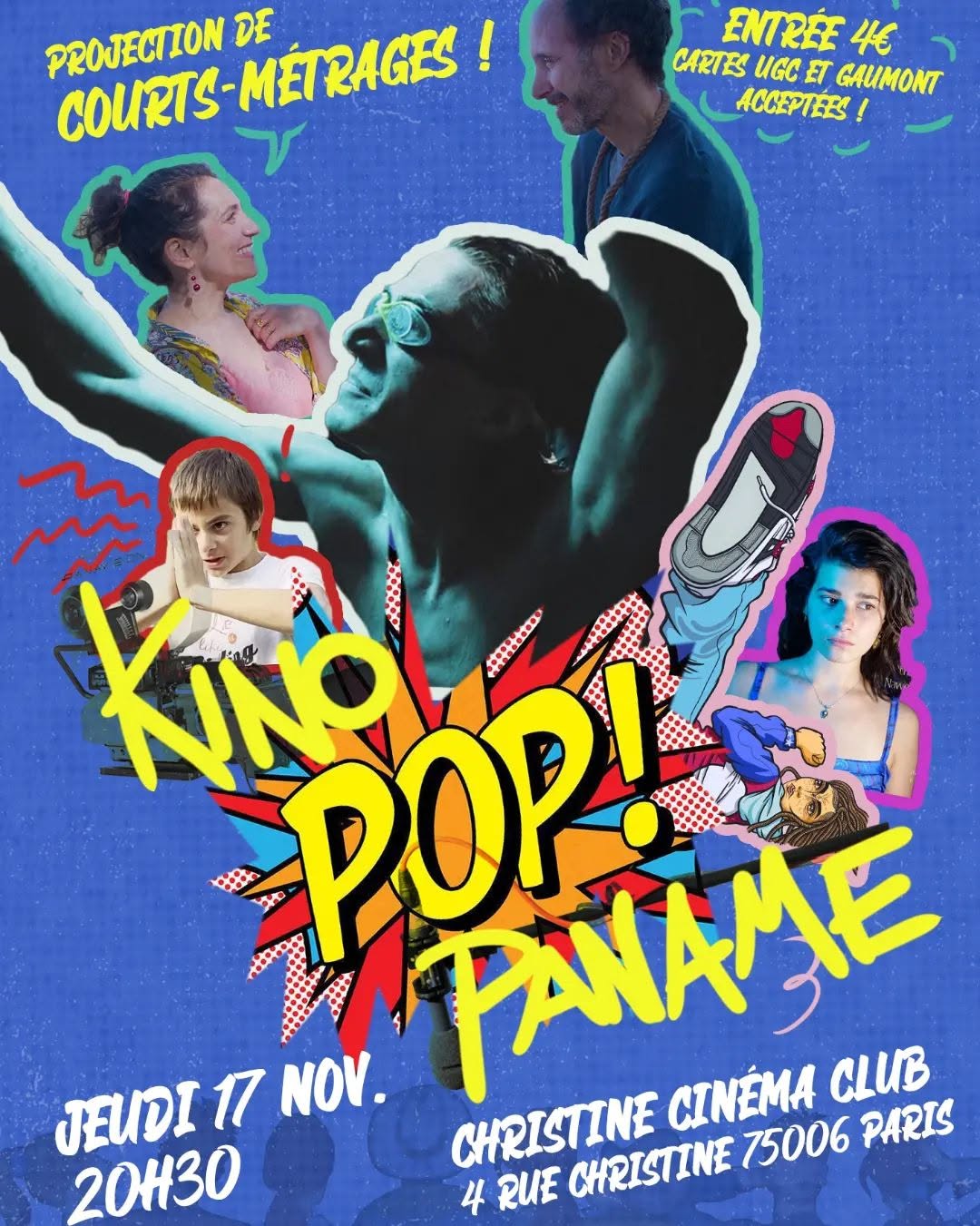 Affiche de la projection Kino Pop de novembre 2022