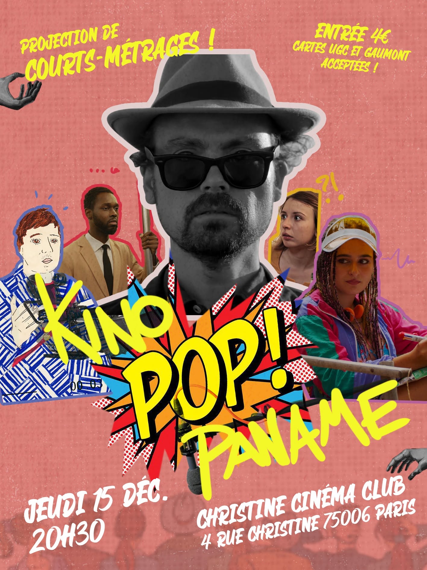 Affiche de la projection Kino Pop de décembre 2022