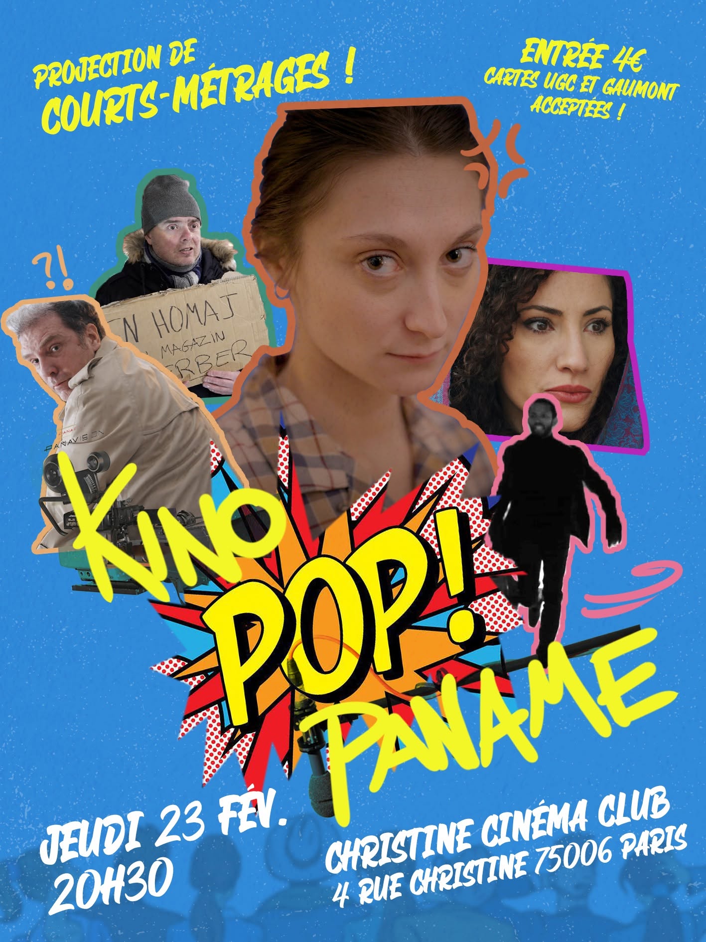 Affiche de la projection Kino Pop de février 2023