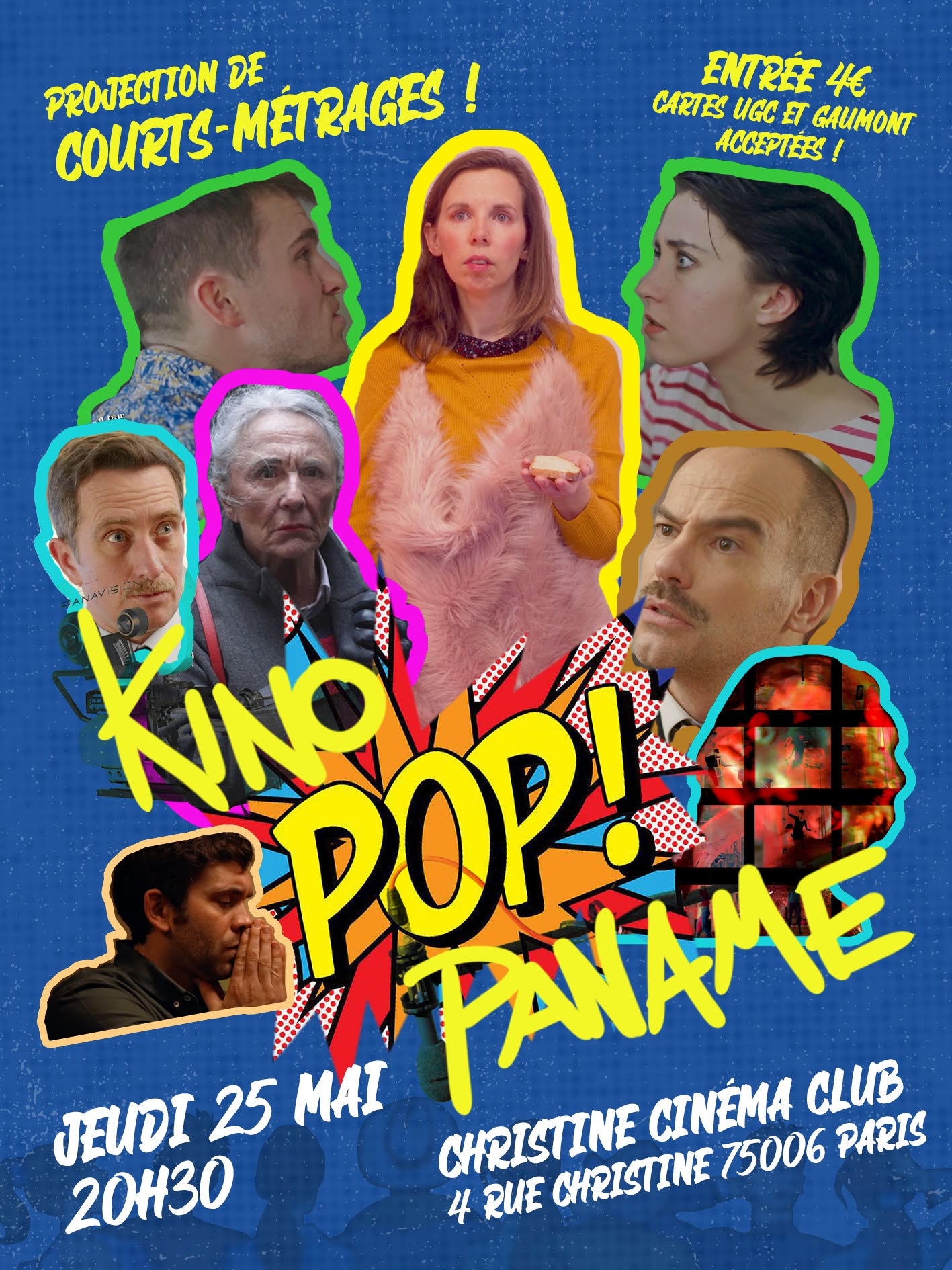 Affiche de la projection Kino Pop de mai 2023
