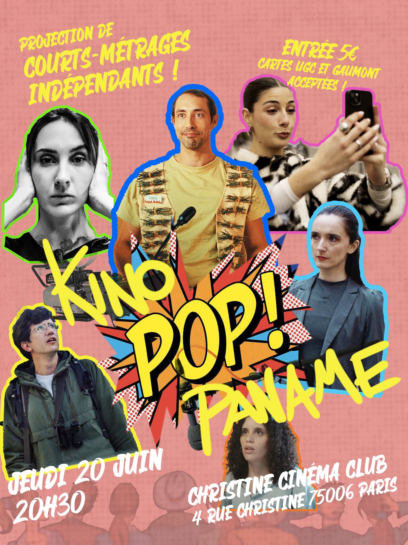 Affiche de la projection Kino Pop de juin 2023