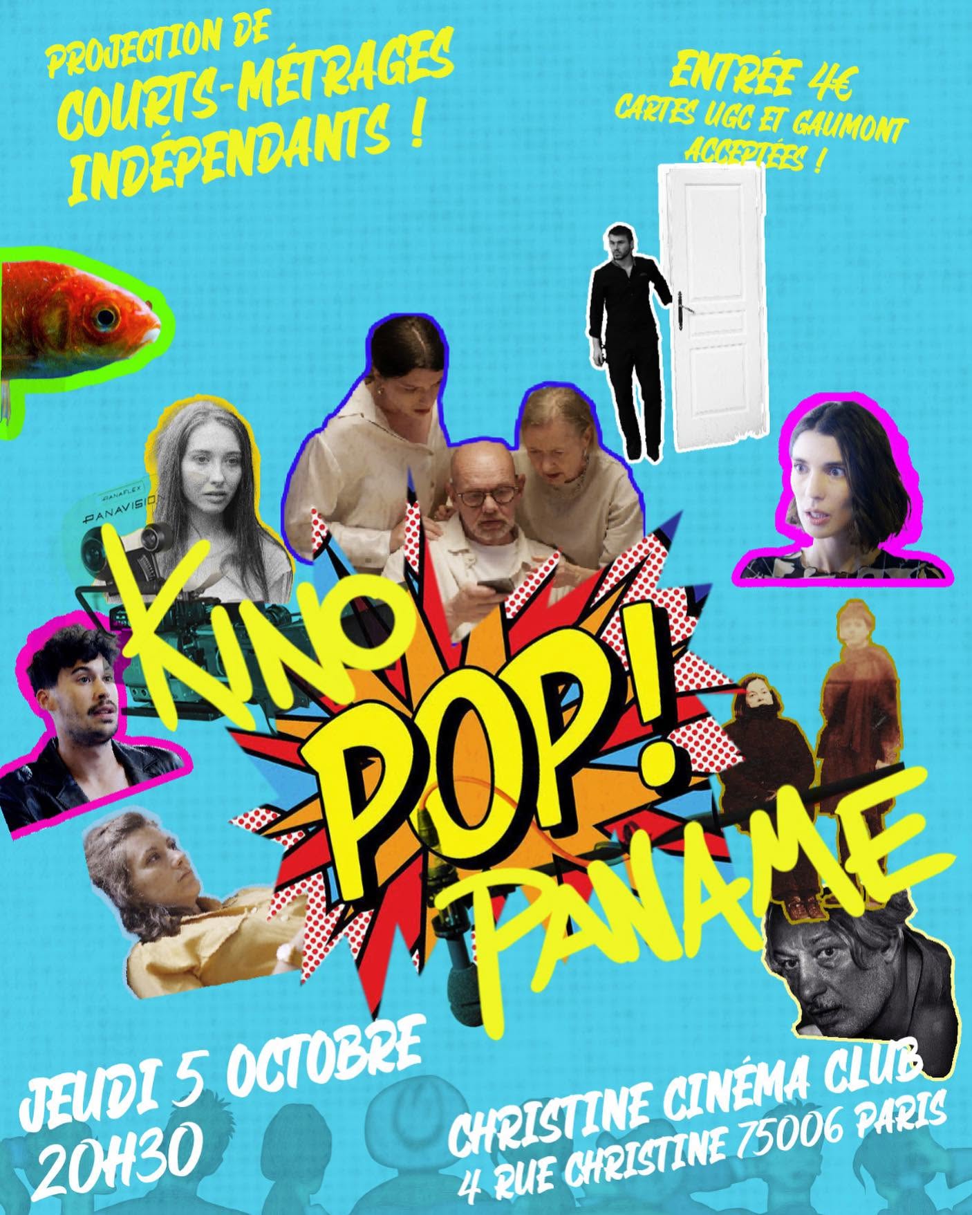 Affiche de la projection Kino Pop d’octobre 2023