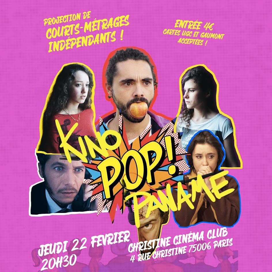 Affiche de la projection Kino Pop de février 2024