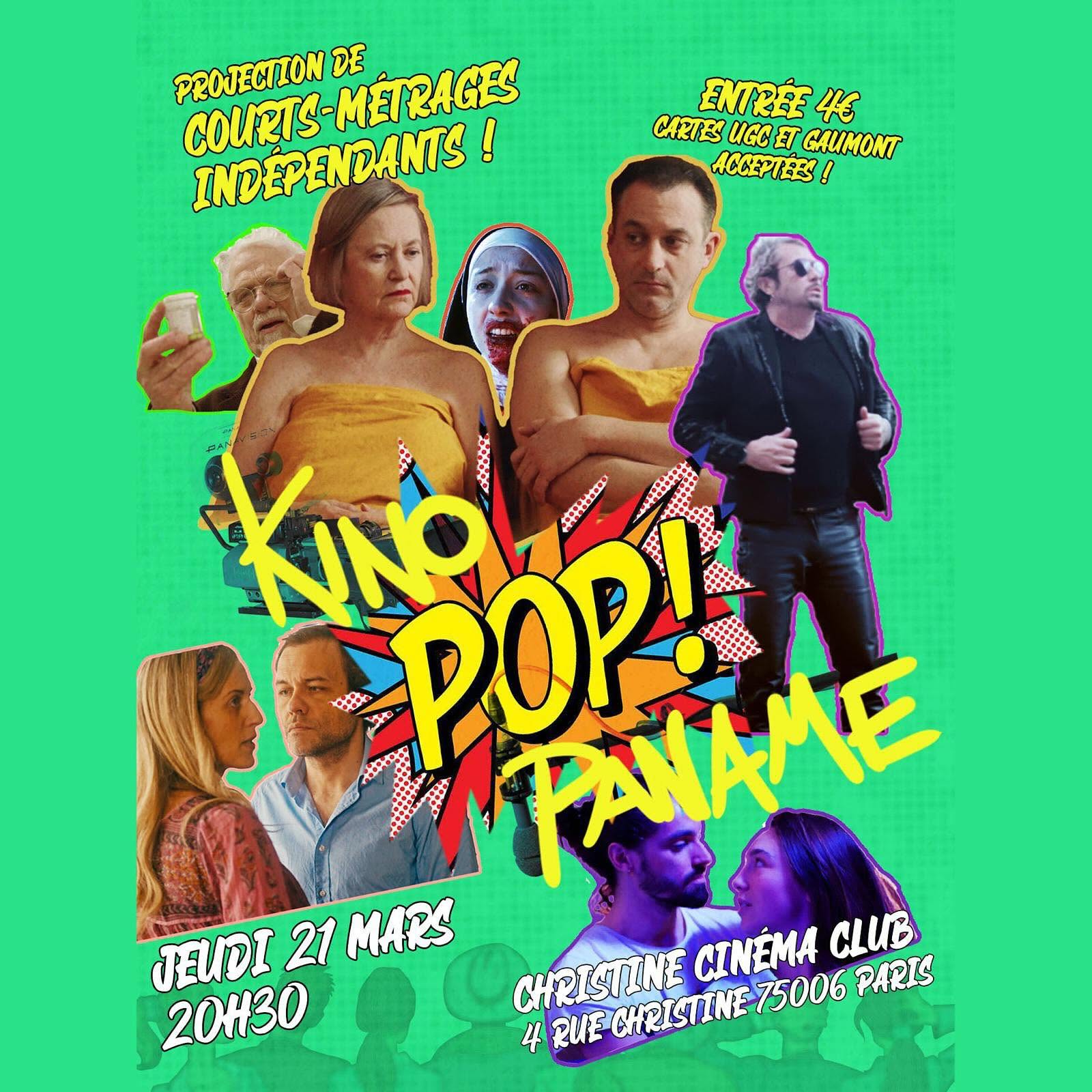 Affiche de la projection Kino Pop de mars 2024