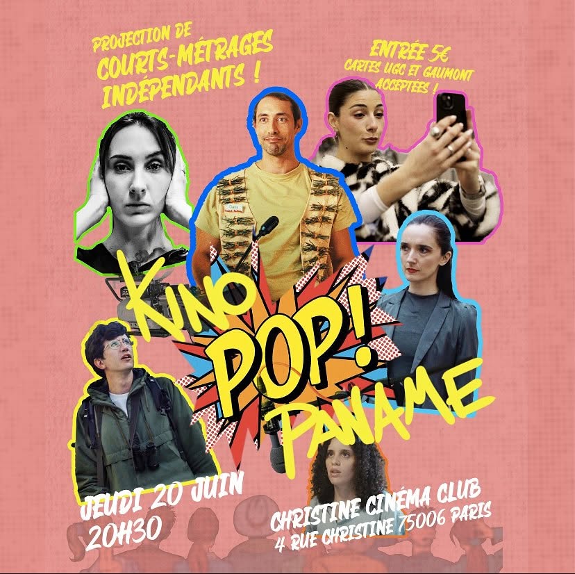 Affiche de la projection Kino Pop de juin 2024