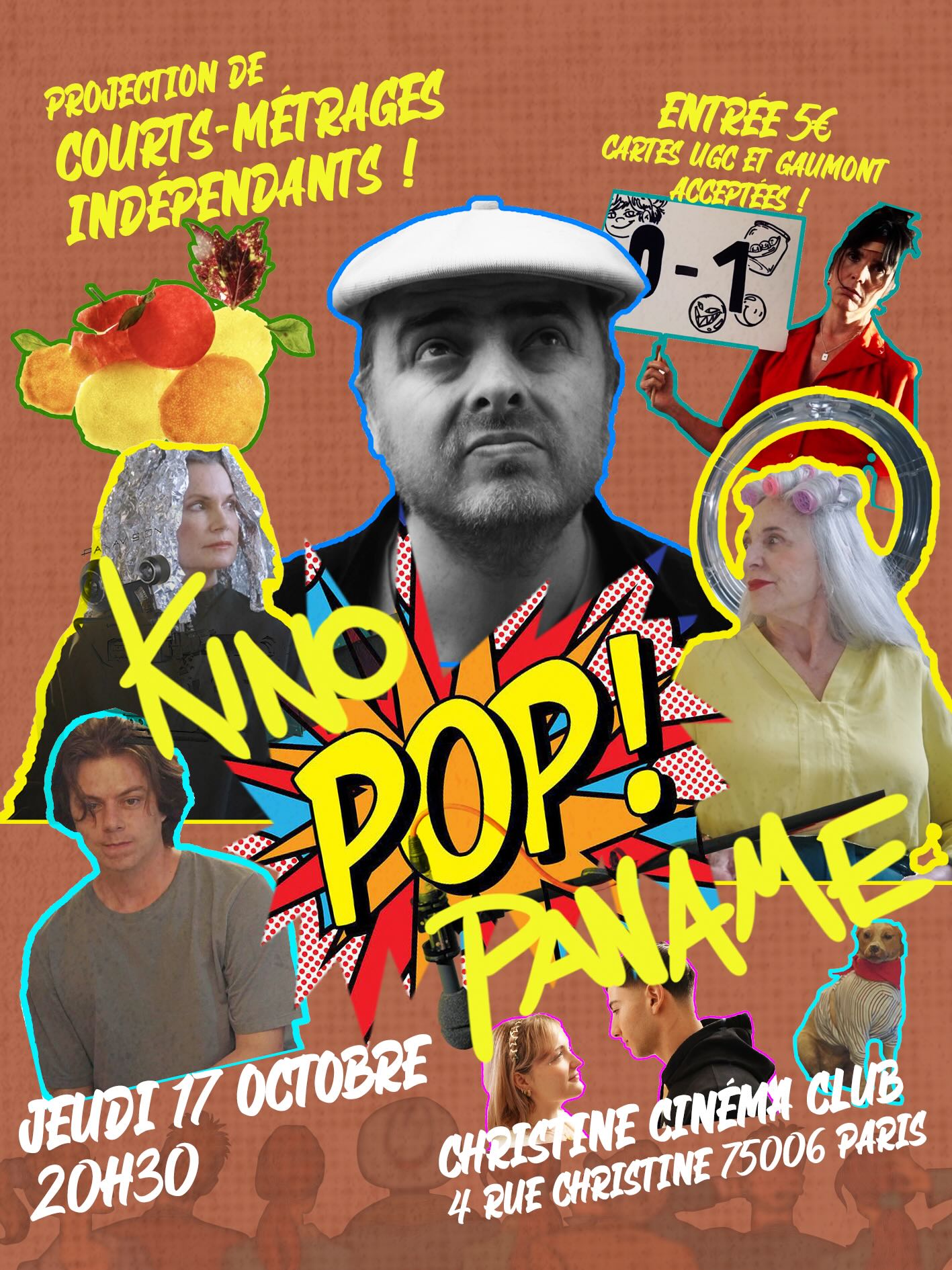 Affiche de la projection Kino Pop de octobre 2024