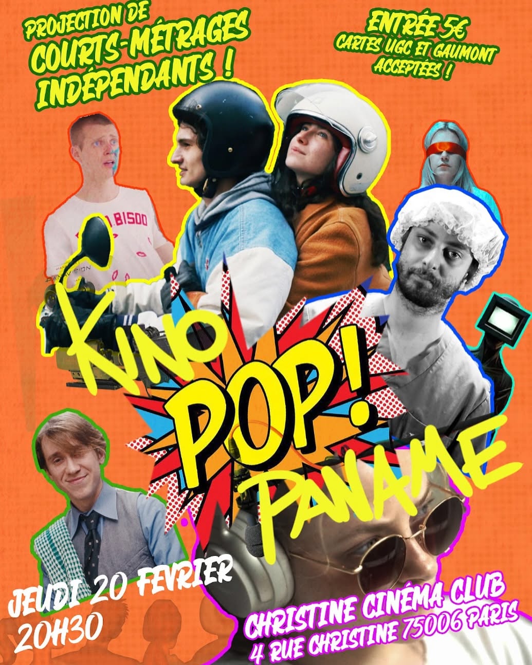 Affiche de la projection Kino Pop de février 2025