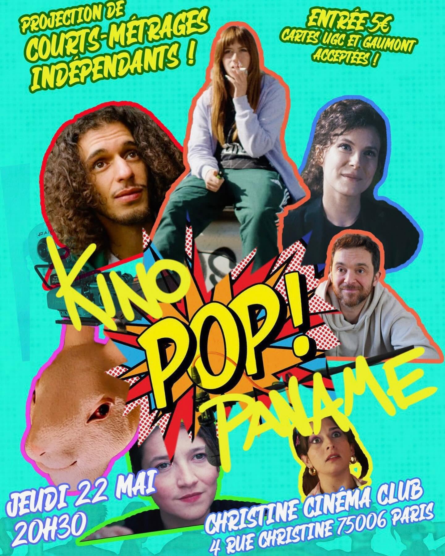 Affiche de la projection Kino Pop de mai 2025
