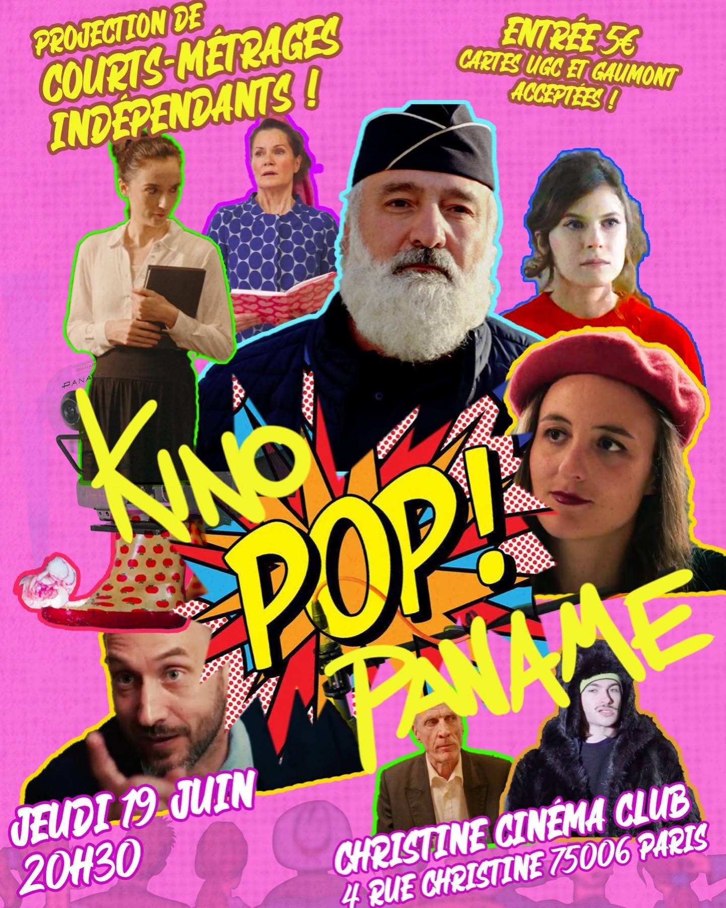 Affiche de la projection Kino Pop de juin 2025
