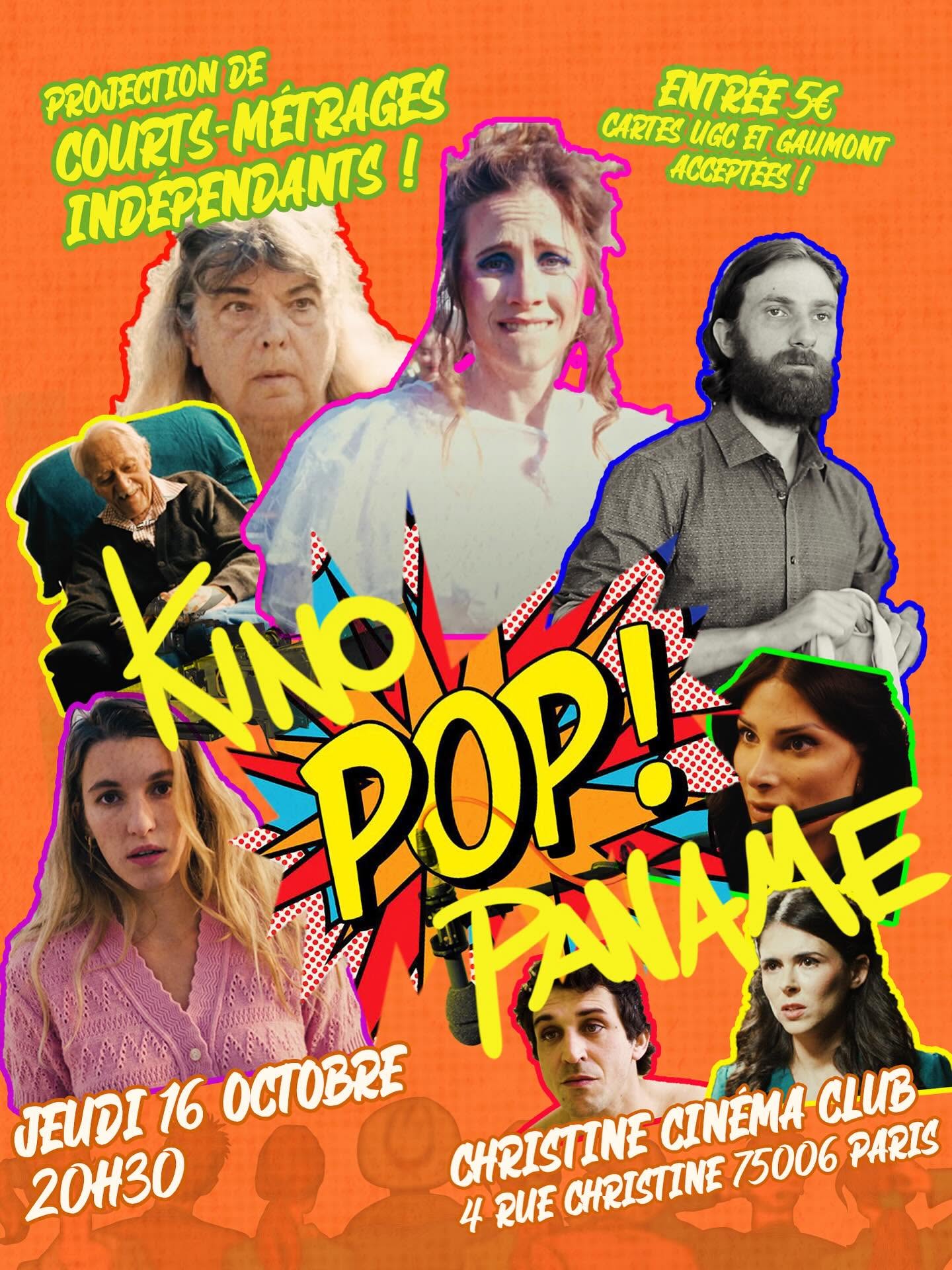 Affiche de la projection Kino Pop de octobre 2025