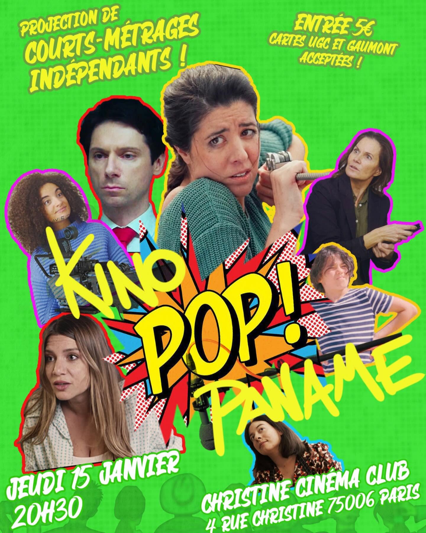Affiche de la projection Kino Pop de janvier 2026