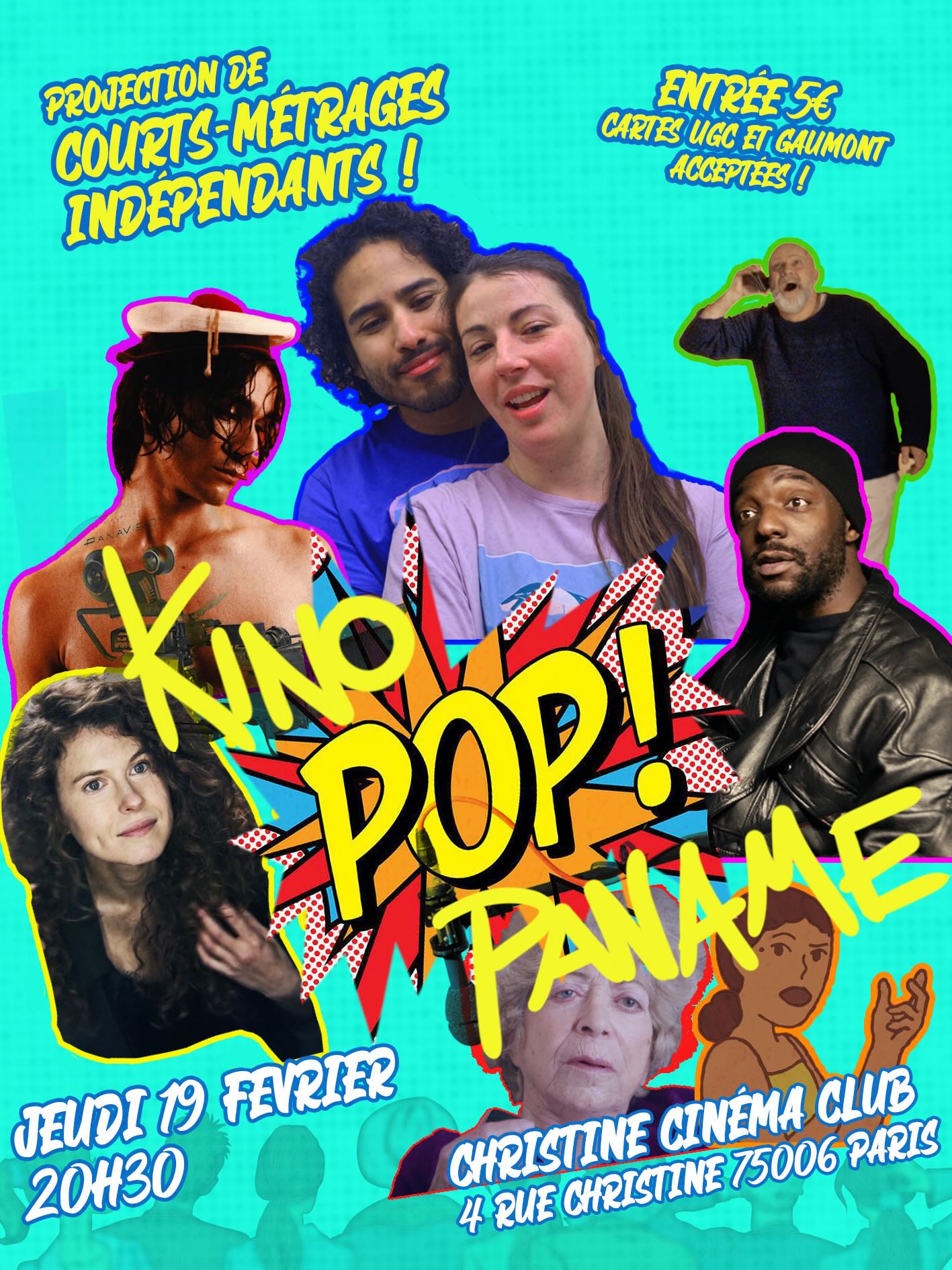Affiche de la projection Kino Pop de février 2026