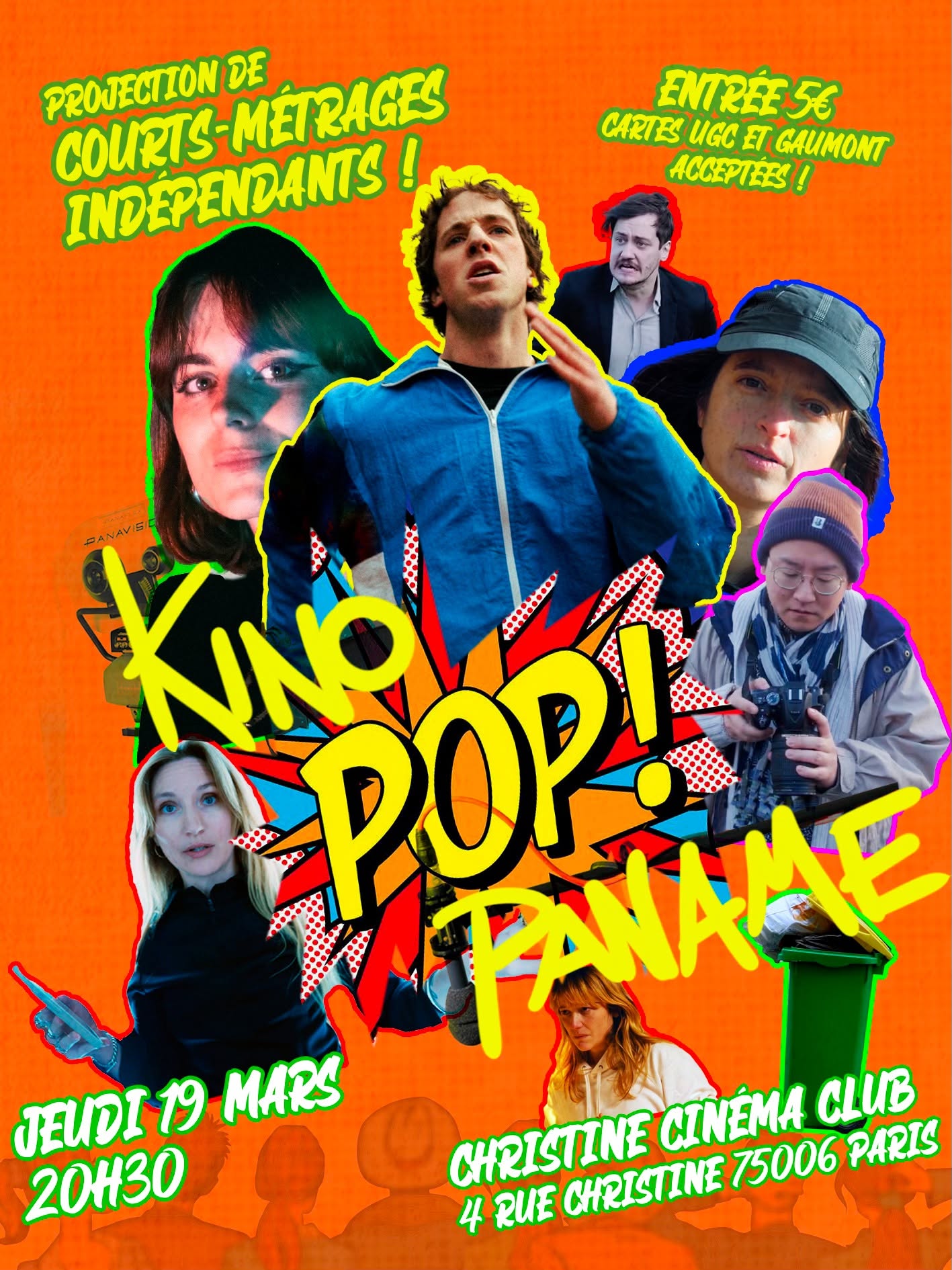 Affiche de la projection Kino Pop de mars 2026